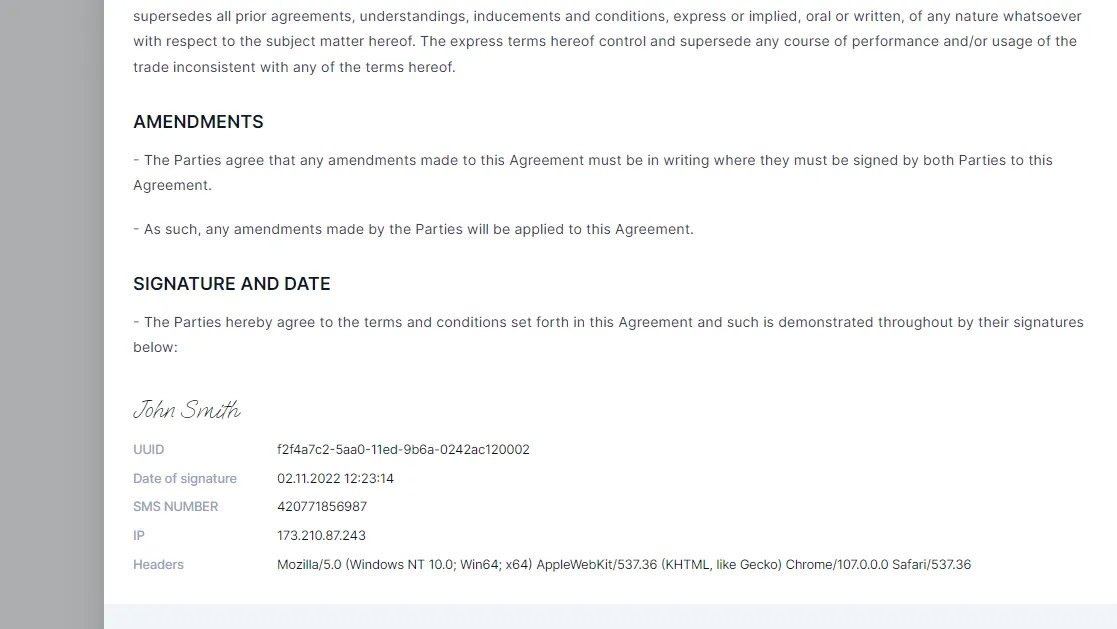 When a new employee joins a company, a pile of documents, guidelines or handover protocols must be signed. This is easier with Onbee.app! In the employee tab, you set the fields (name, address, etc.), which will be added to the prepared template of the mentioned documents. In addition, some of them can be <b>digitized and signed electronically</b>. Nothing special is needed: just an onboardee&#39s phone number. A unique code via SMS is then sent to be properly verified – and that&#39s it. All documents then remain on the employee&#39s card.